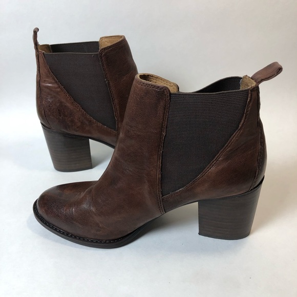 Sofft Welling Brown Leather Ankle Boot 6.5 - Picture 5 of 10